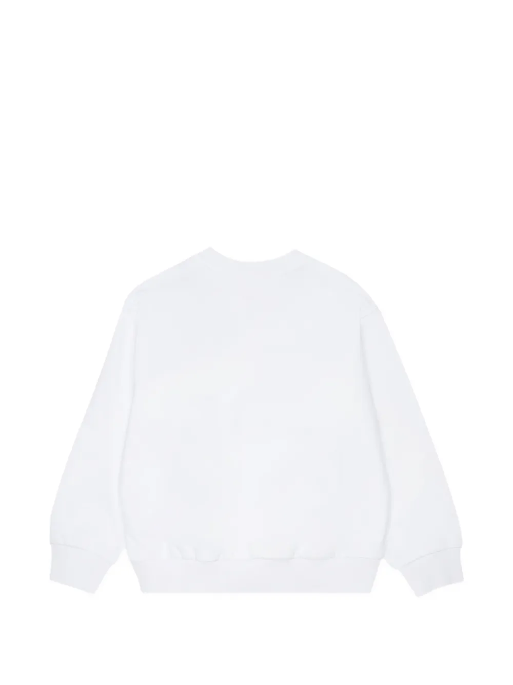  Diesel Kids Sweat à Logo Sacubop - Blanc 