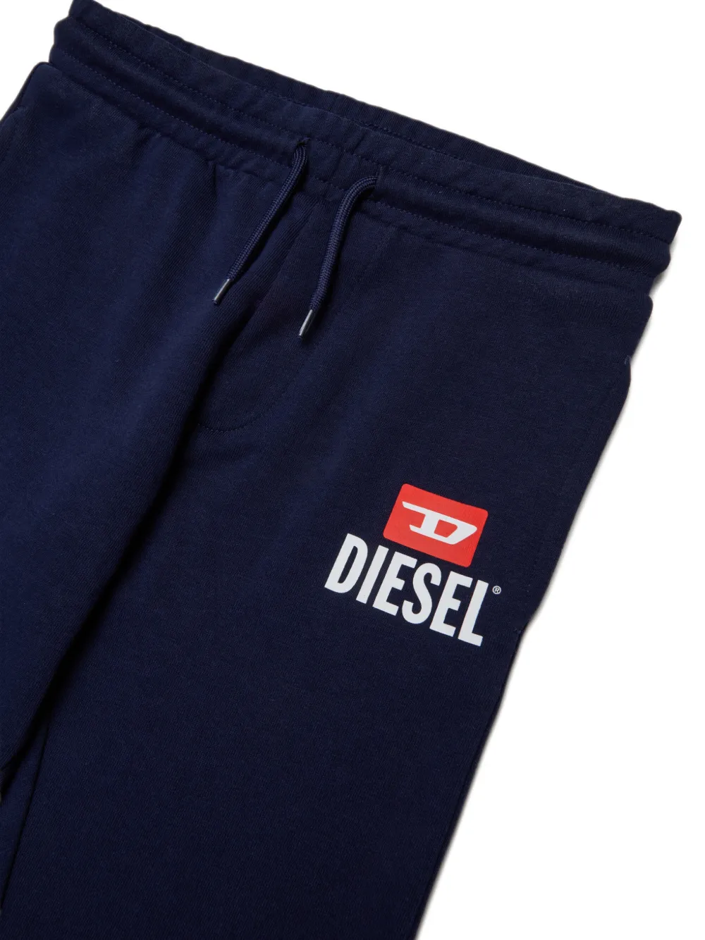 Diesel Kids Trainingsbroek met logoprint Blauw