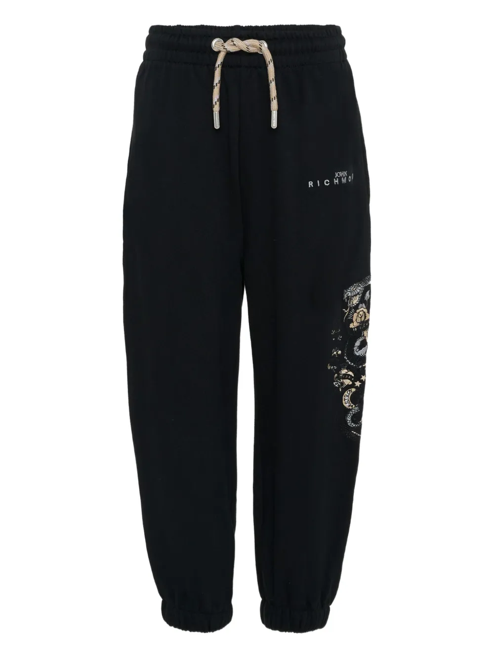 John Richmond Junior printed track pants - Nero