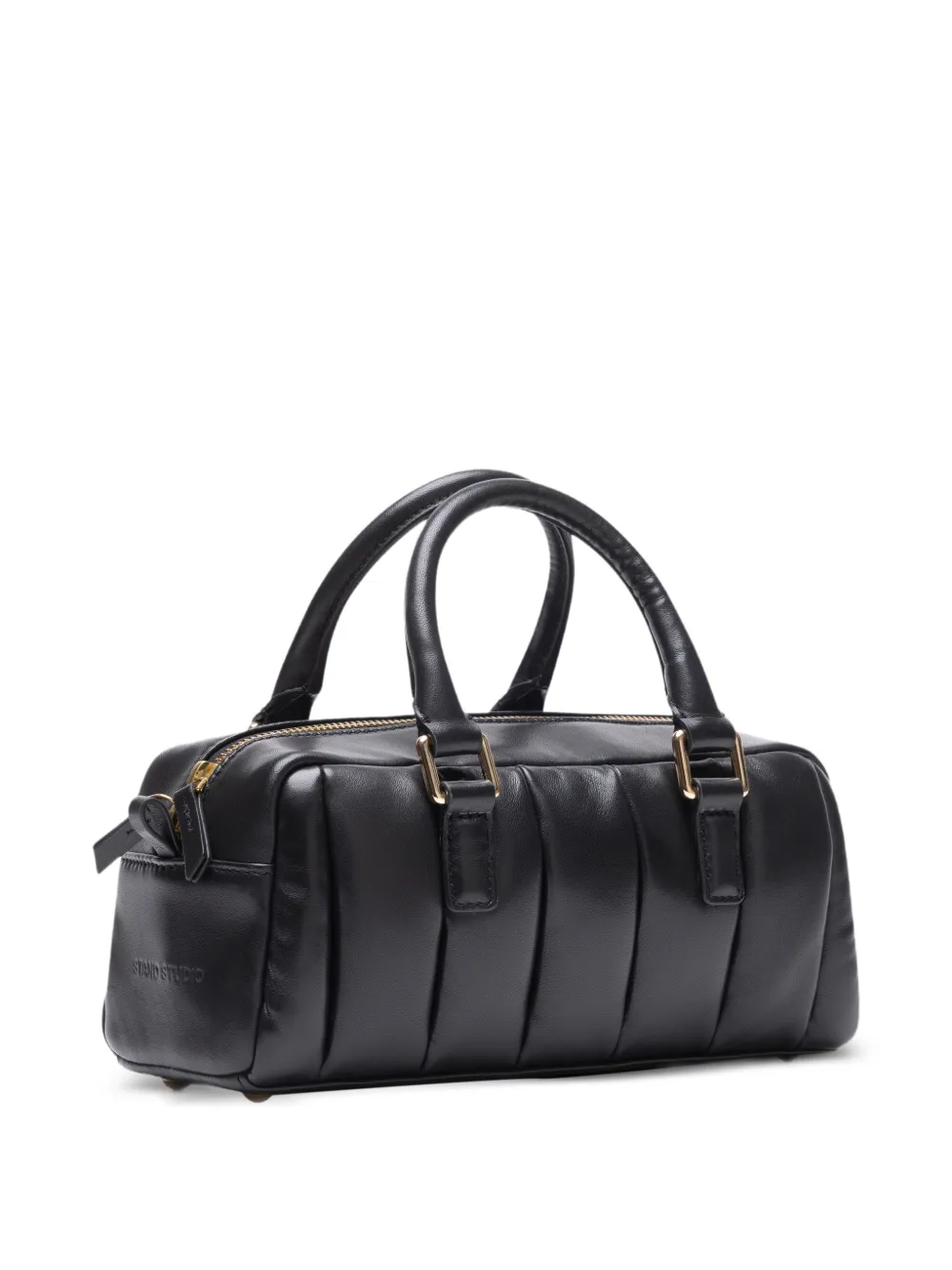  Stand Studio Mini Jemima Quilted-effect Leather Shoulder Bag - Black 