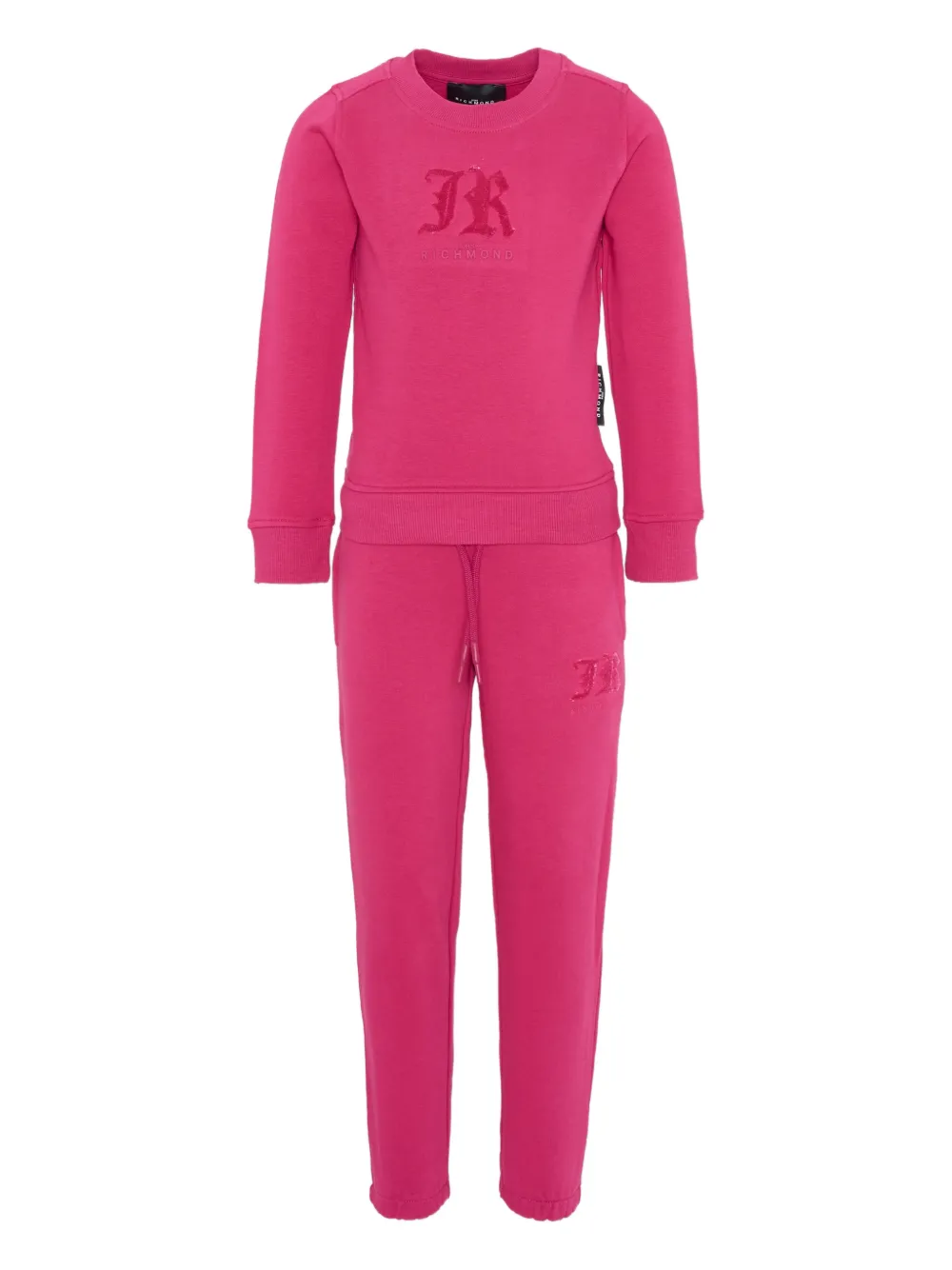 John Richmond Junior embossed tracksuit - Rosa