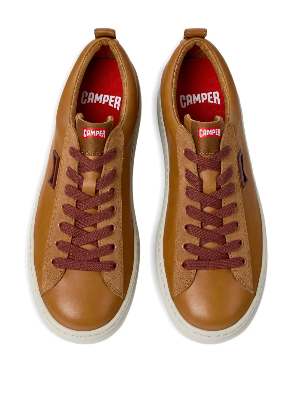 Camper Runner leren sneakers Bruin