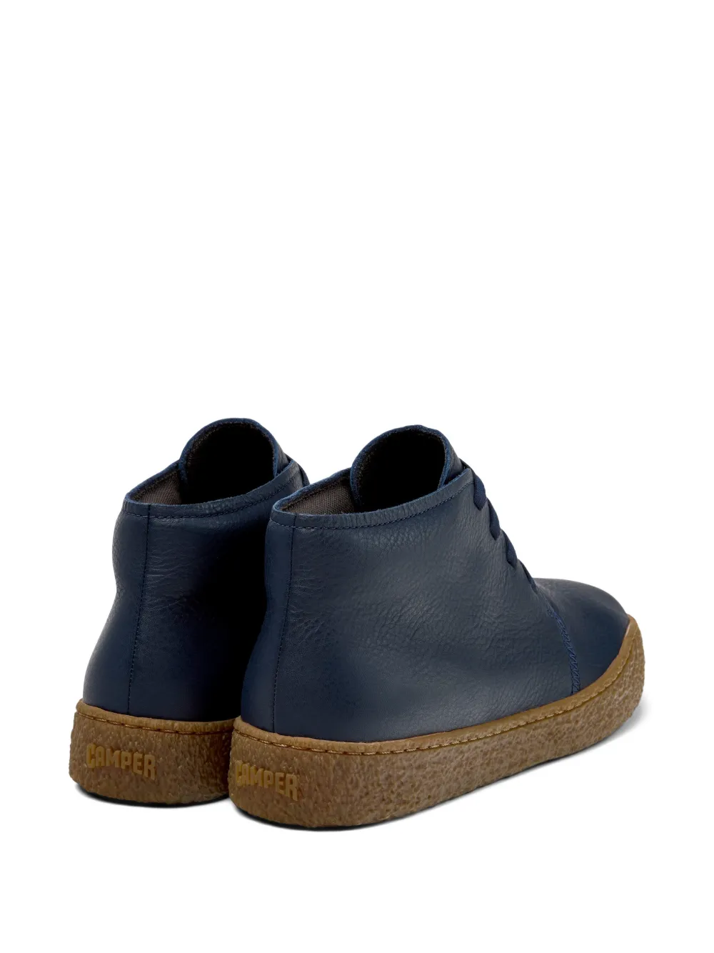 Camper Peu Terreno enkellaarzen met veters Blauw