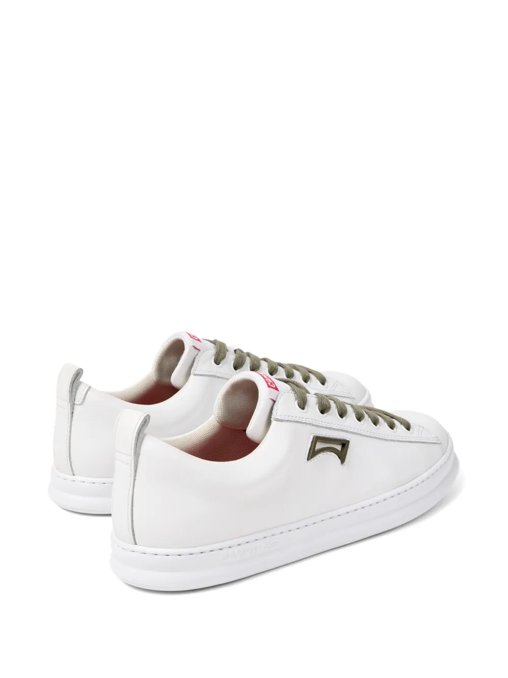 Camper Sneakers met logopatch Wit