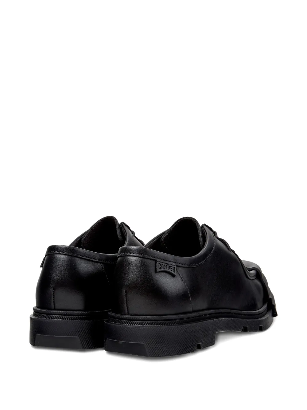 Camper Junction leren derby schoenen Zwart