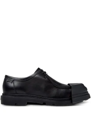 CamperLab Vámonos レザー ダービーシューズ | ブラック | FARFETCH JP