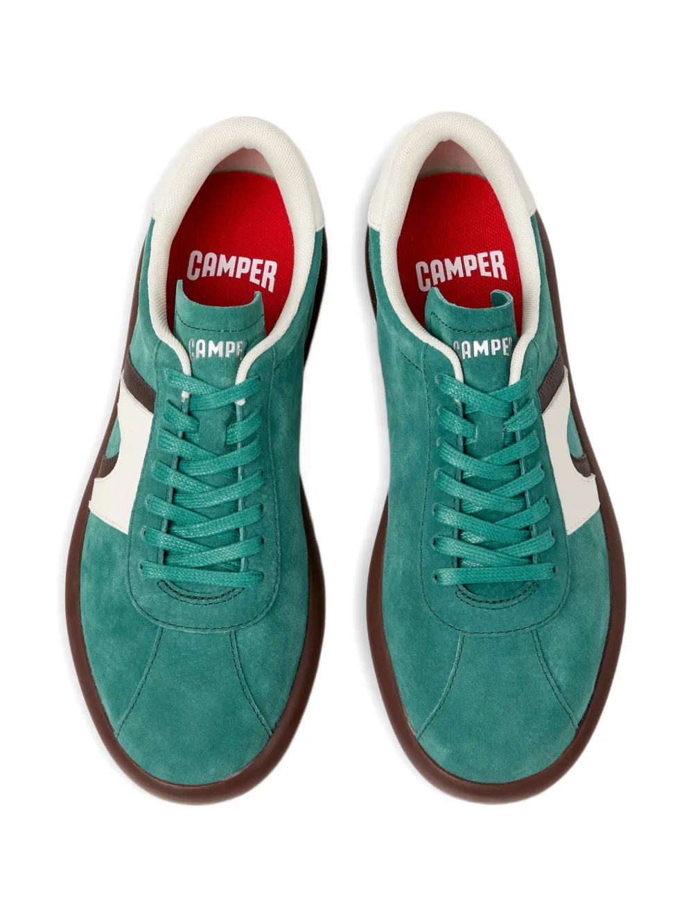 Camper Pelotas Soller leren sneakers Groen