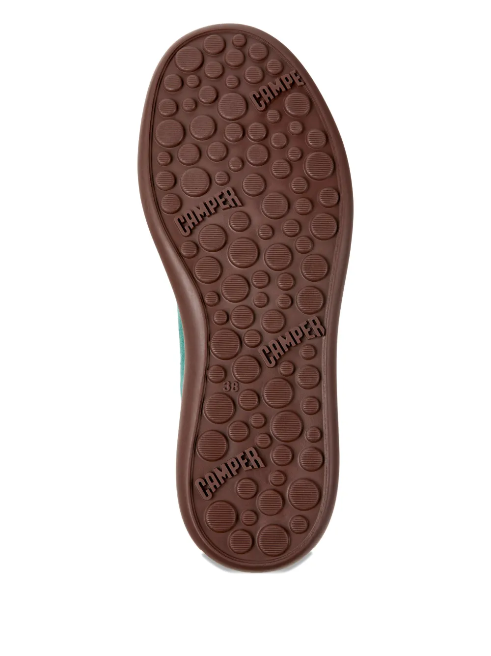 Camper Pelotas Soller leren sneakers Groen