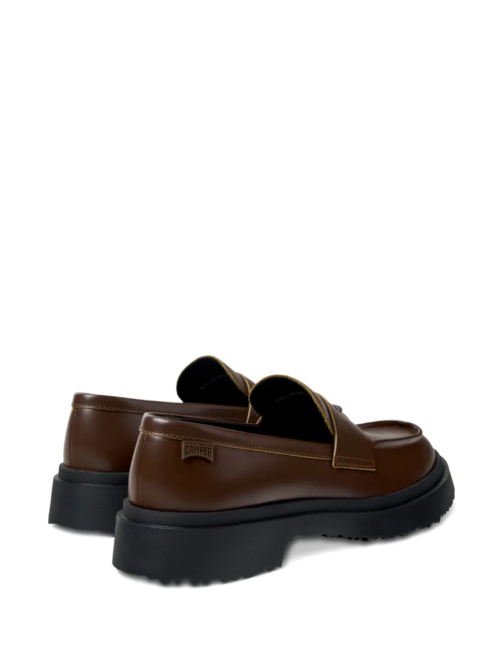 Camper Walden leren loafers Bruin
