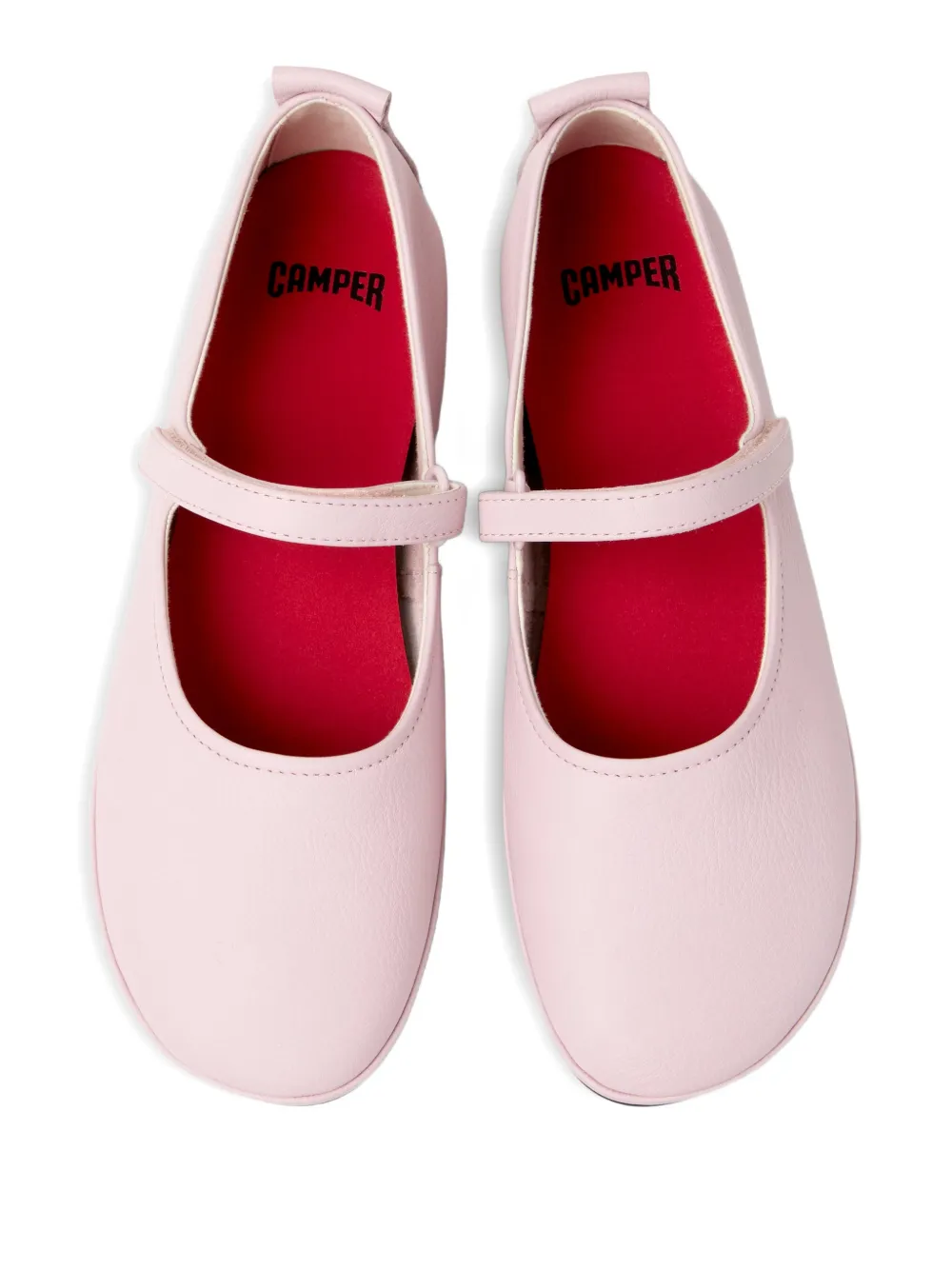 Camper Right Nina ballerina's met bandje Roze