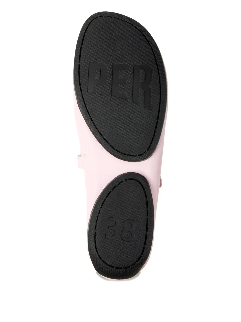 Camper Right Nina ballerina's met bandje Roze