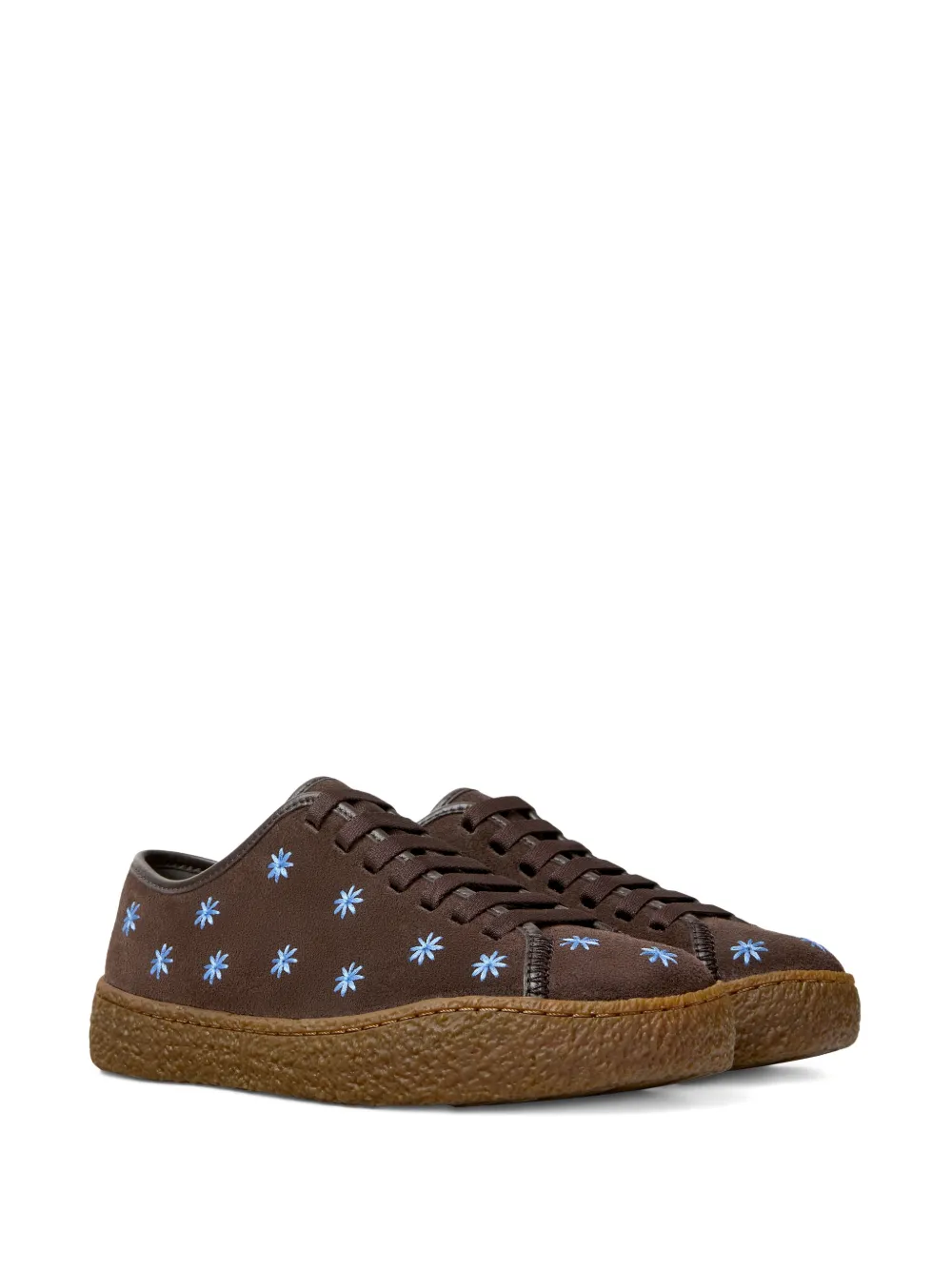 Camper Peu Terreno sneakers met bloemen - Bruin