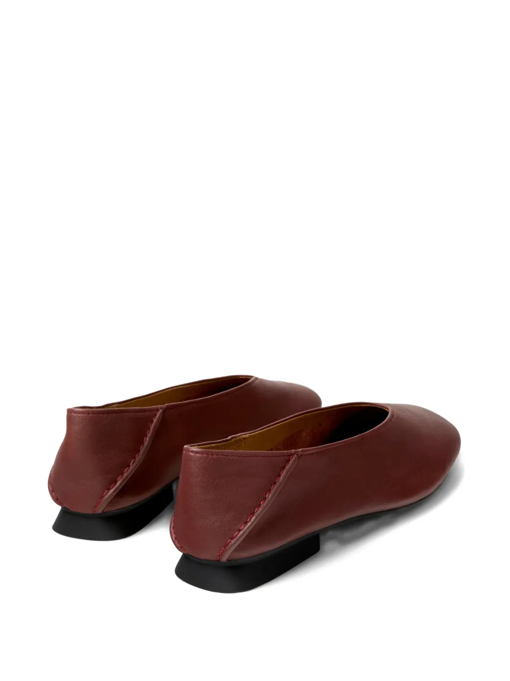 Camper Casi Myra leren ballerina's Rood