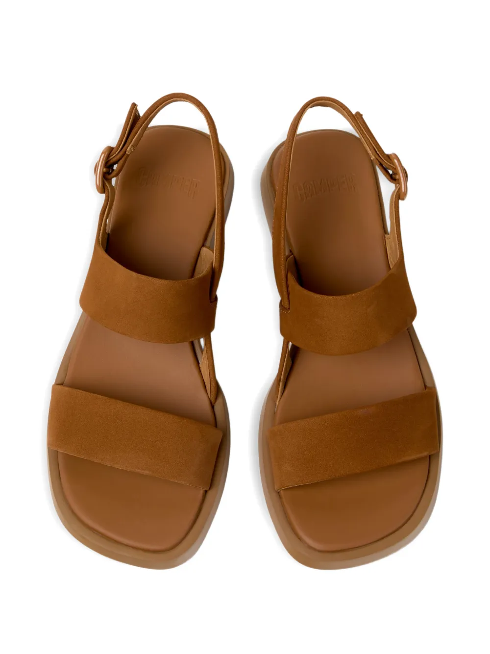 Camper Dana sandalen met gesp Bruin