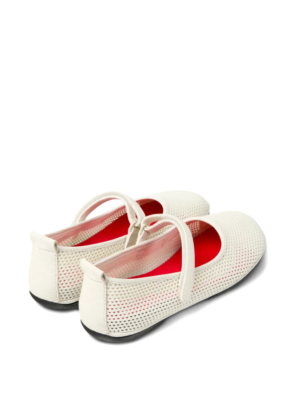 Camper Right ballerina's met bandje Beige