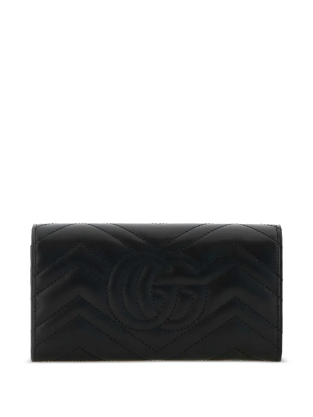 Gucci Portemonnee met logo - Zwart