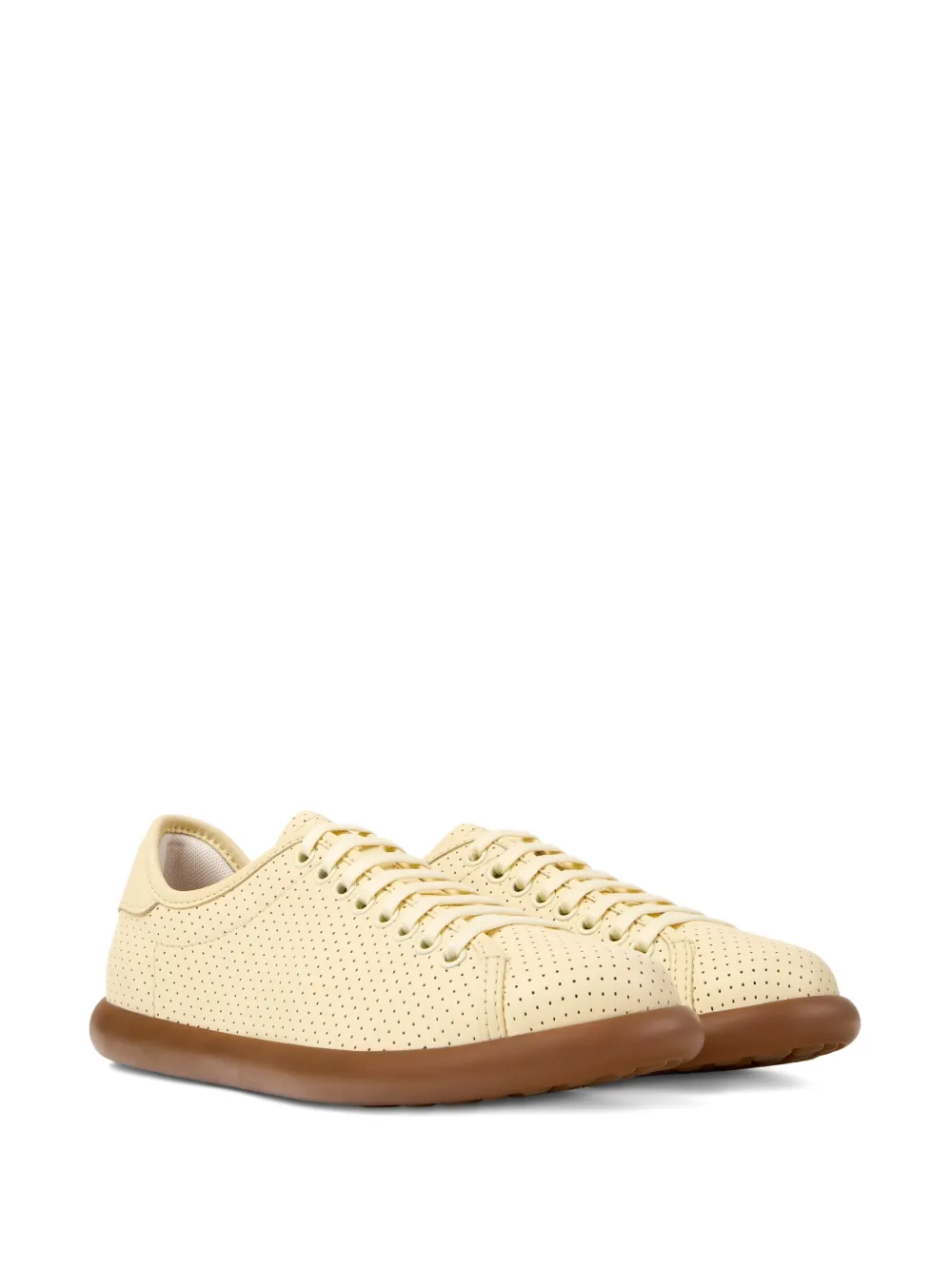 Camper Pelotas Soller geperforeerde sneakers - Beige