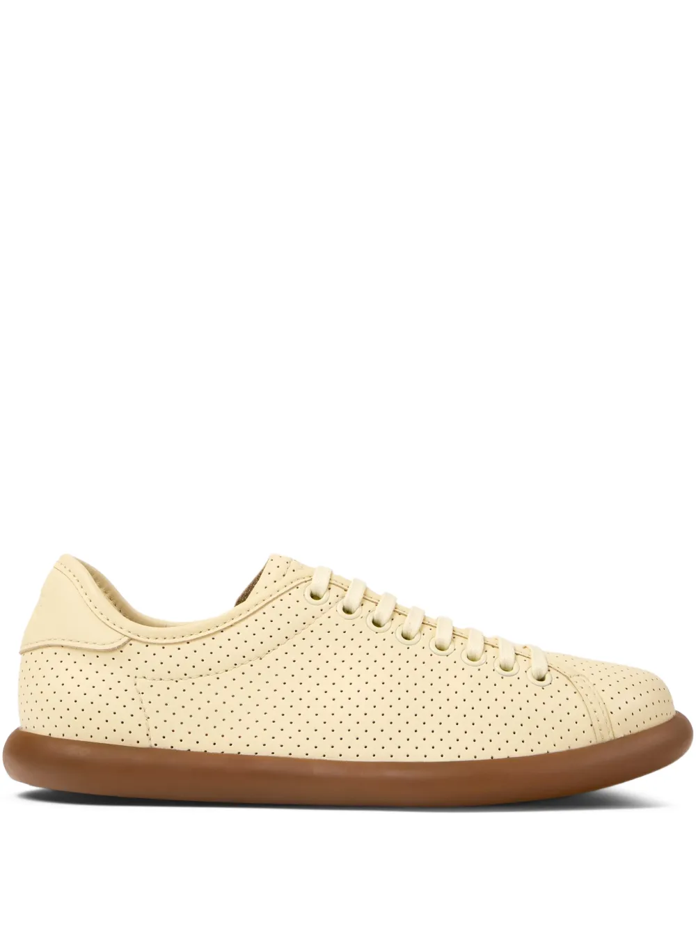 Camper Pelotas Soller geperforeerde sneakers Beige
