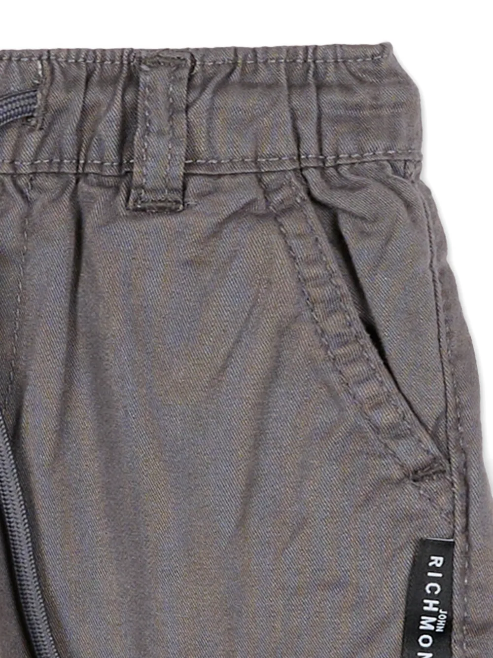  John Richmond Junior Drawstring Cargo Pants - Grey 