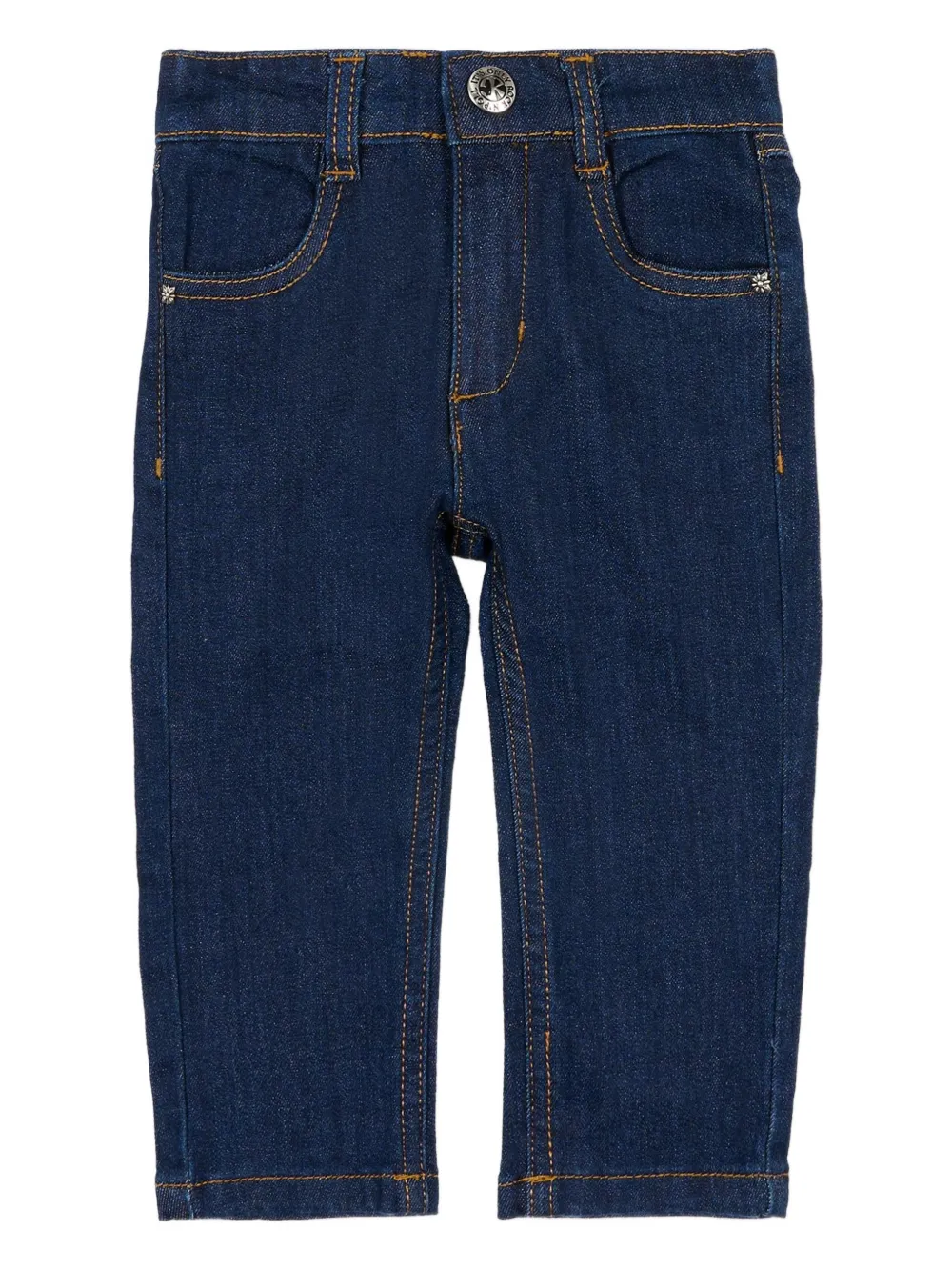 John Richmond Junior back-logo jeans - Blu