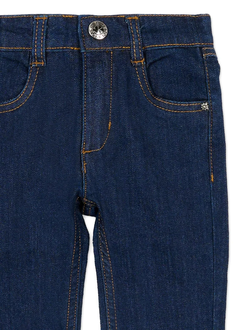  John Richmond Junior Back-logo Jeans - Blue 