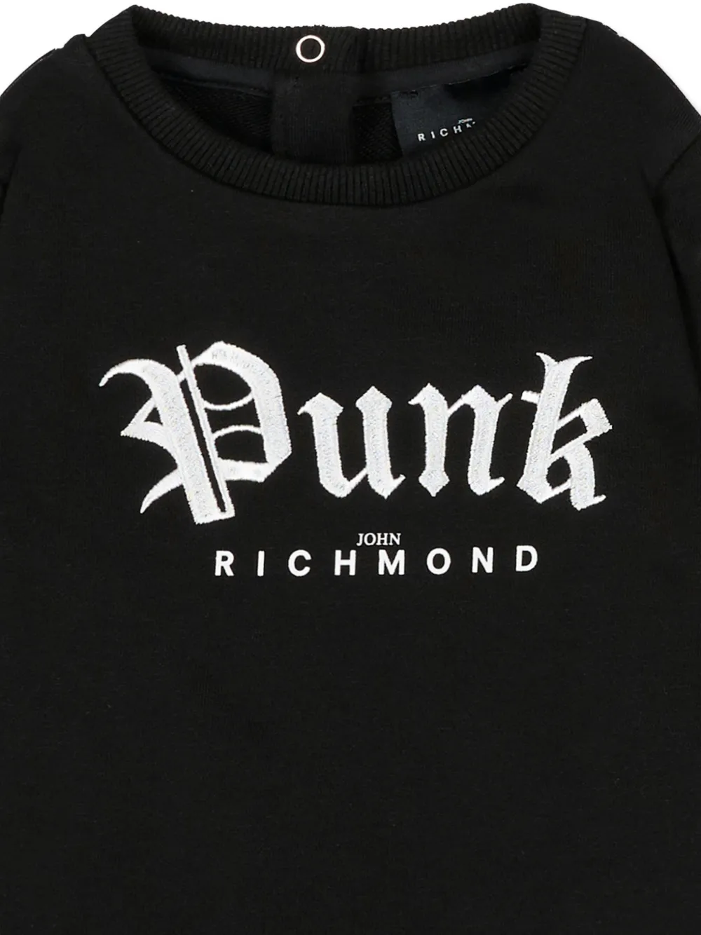  John Richmond Junior Crew-neck Sweatshirt - Black 
