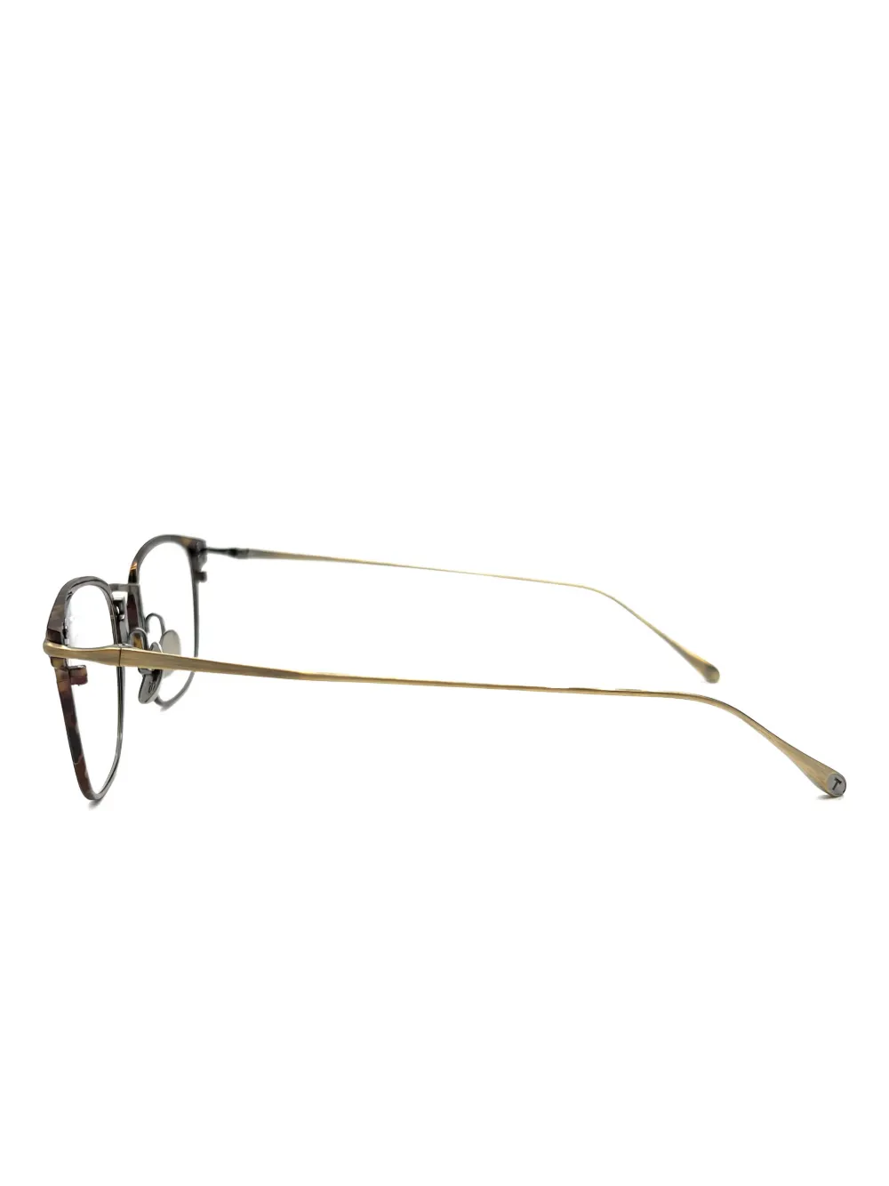  Taylor With Respect Walpole Geometric-frame Glasses - Gold 