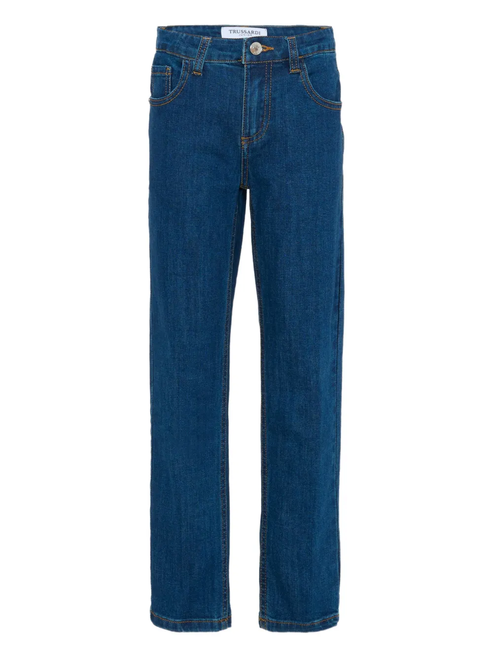 TRUSSARDI JUNIOR five-pocket jeans - Blu