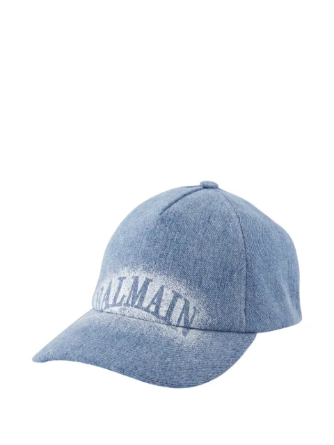 Balmain logo-detail baseball cap