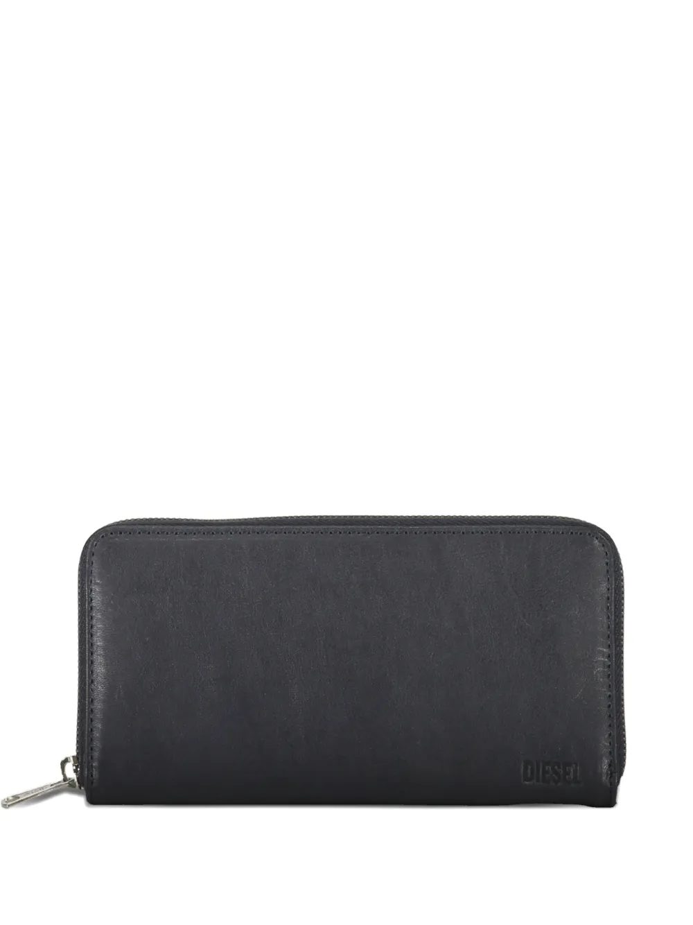 Diesel zip leather wallet | Black | Image 1