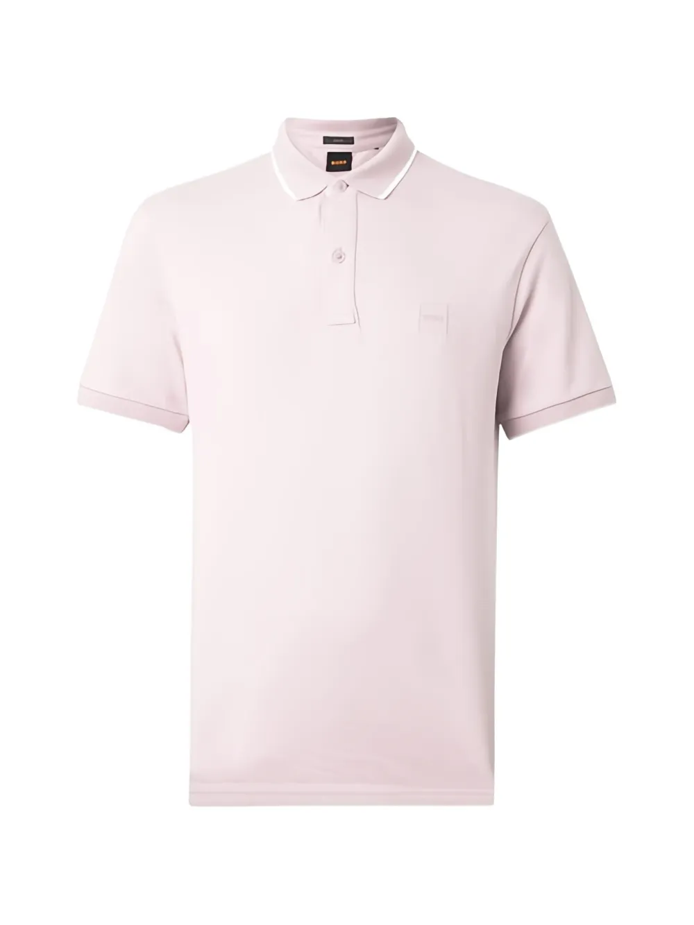 BOSS Passertip short-sleeve polo shirt - Rosa