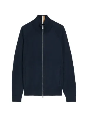 Jil Sander Zip Technical Sweater | Blue | FARFETCH
