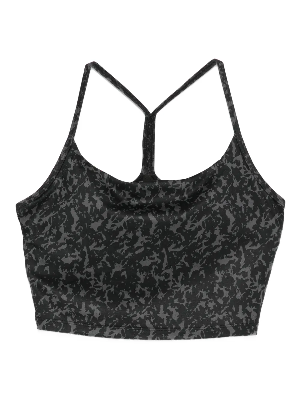 Varley Patterned Sport Bra In Black