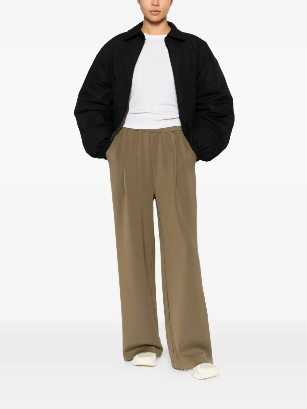 Varley Trainingsbroek met wijde pijpen - Bruin