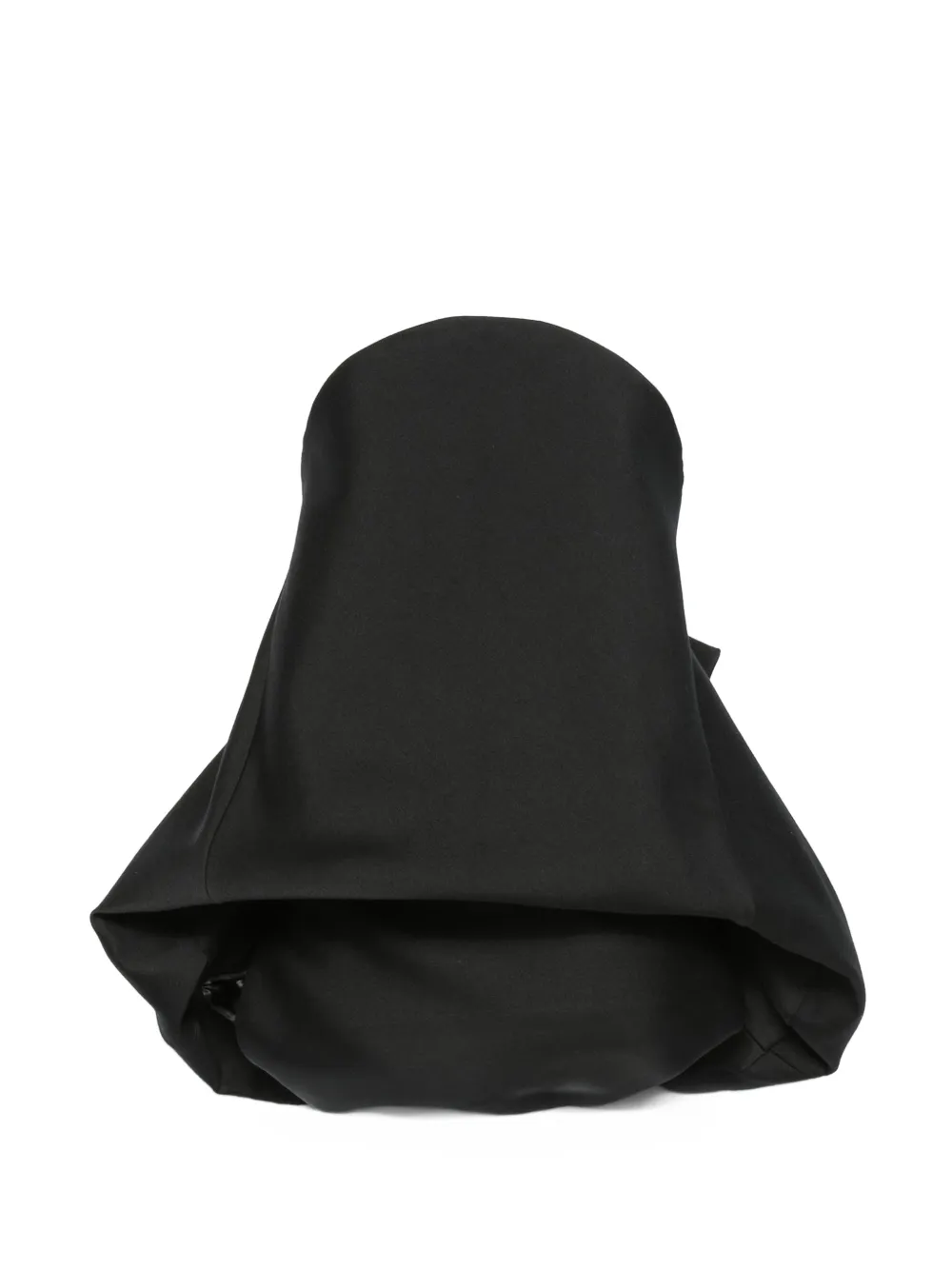 Balenciaga strapless balloon mini dress - Schwarz