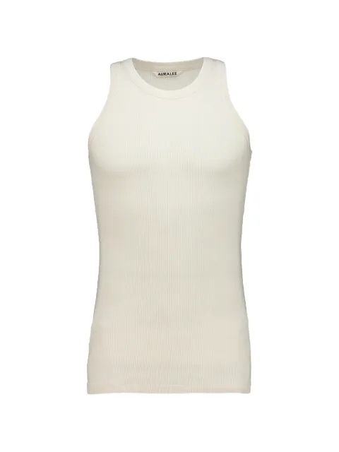Auralee ribbed-knit tank top