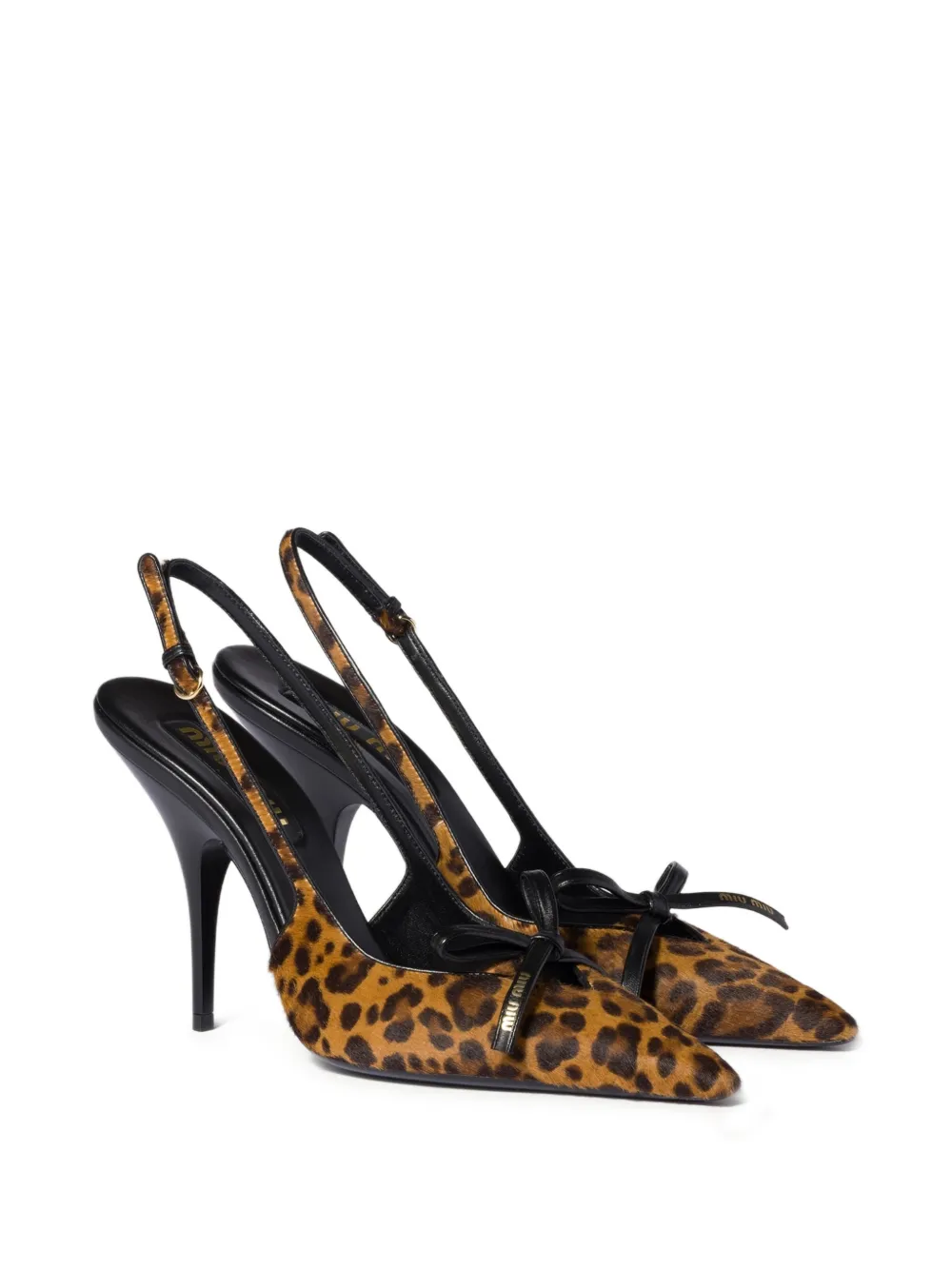 Miu Miu logo-print pumps | Zapatillas | Image 2