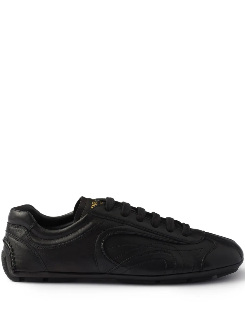 Prada sporty stitching re-edition sneakers - Nero