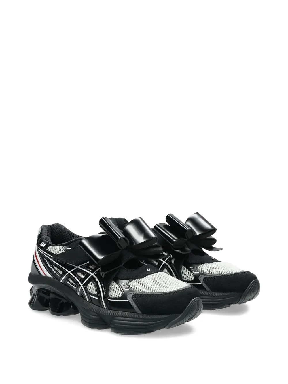 ASICS x Shushu Tong Gel-Kinetic Fluent sneakers met strik Zwart