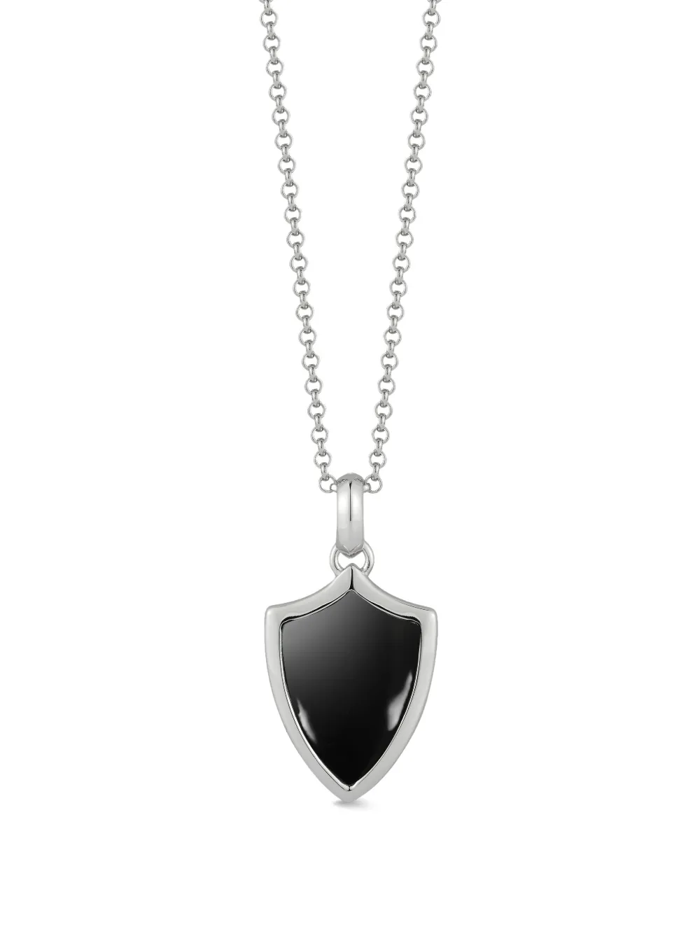 Mateo onyx shield necklace | Image 2