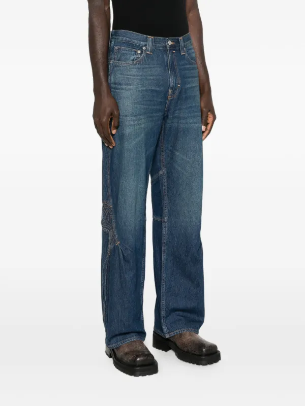 Kiko Kostadinov x Levi´s Articulate Panelled Trousers | Blue