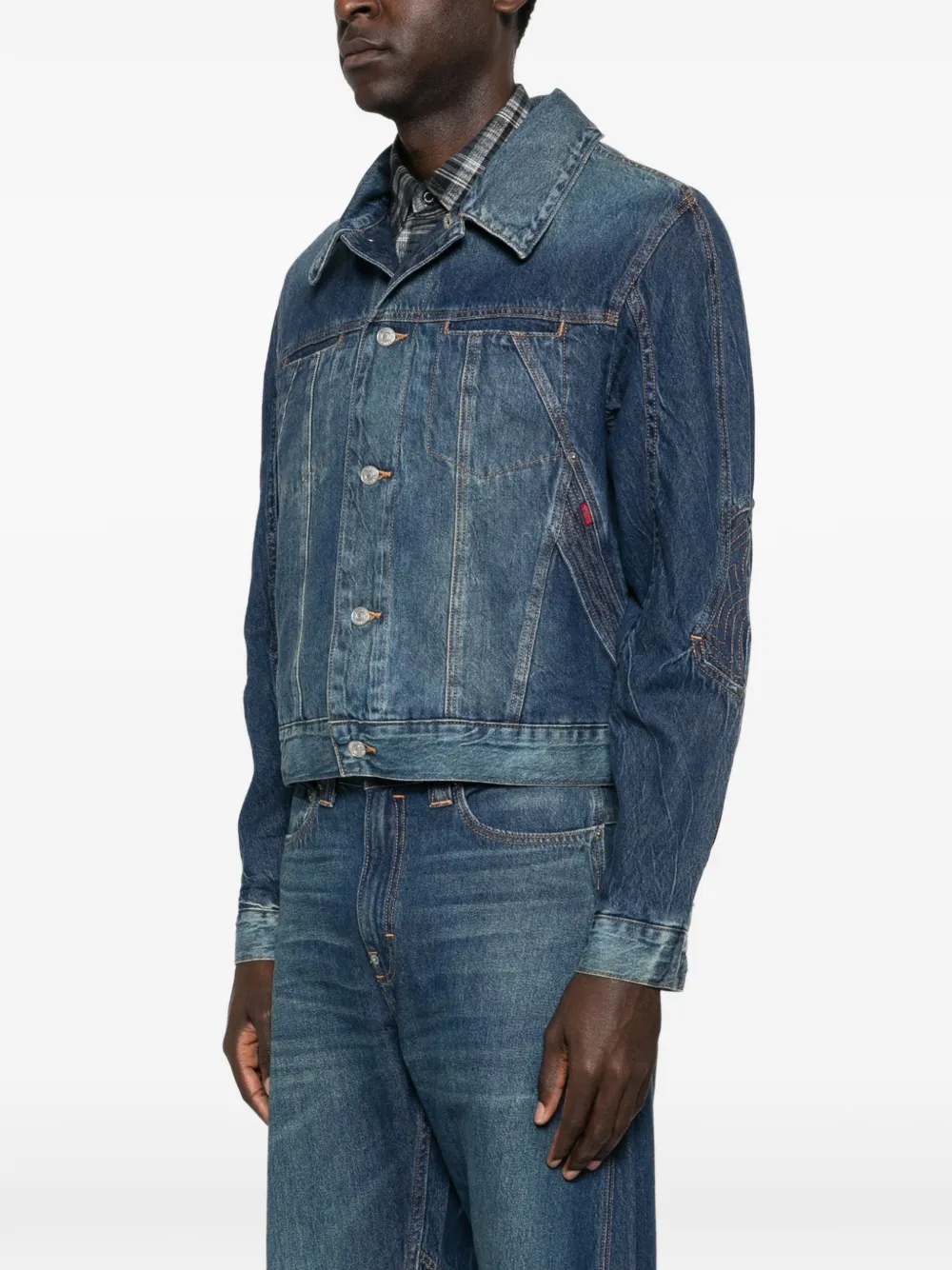 Kiko Kostadinov x Levi´s Articulate Buttoned Panelled Jacket