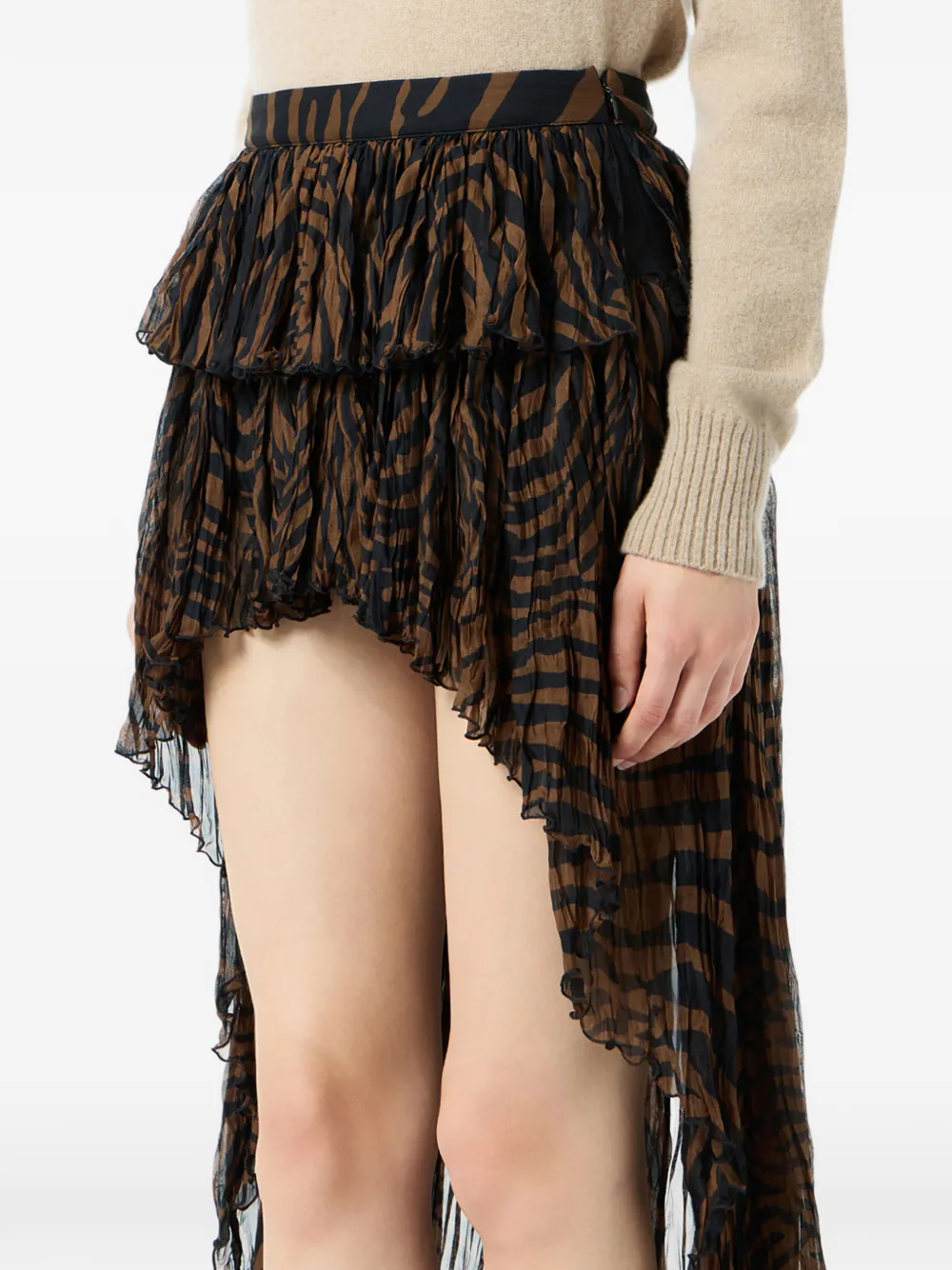 Blumarine Asymmetrische rok Bruin