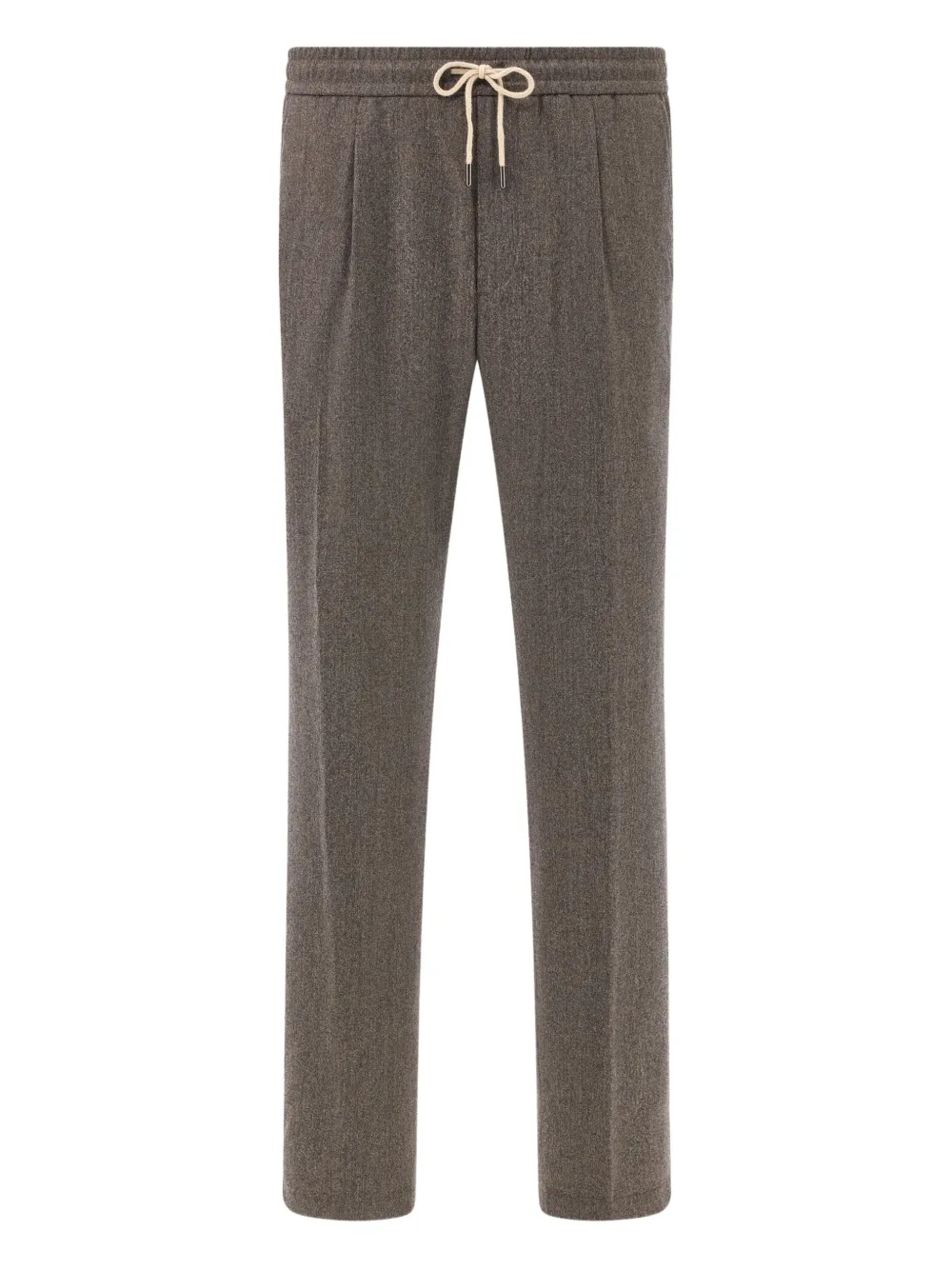 Boggi Milano City drawstring trousers - Marrone