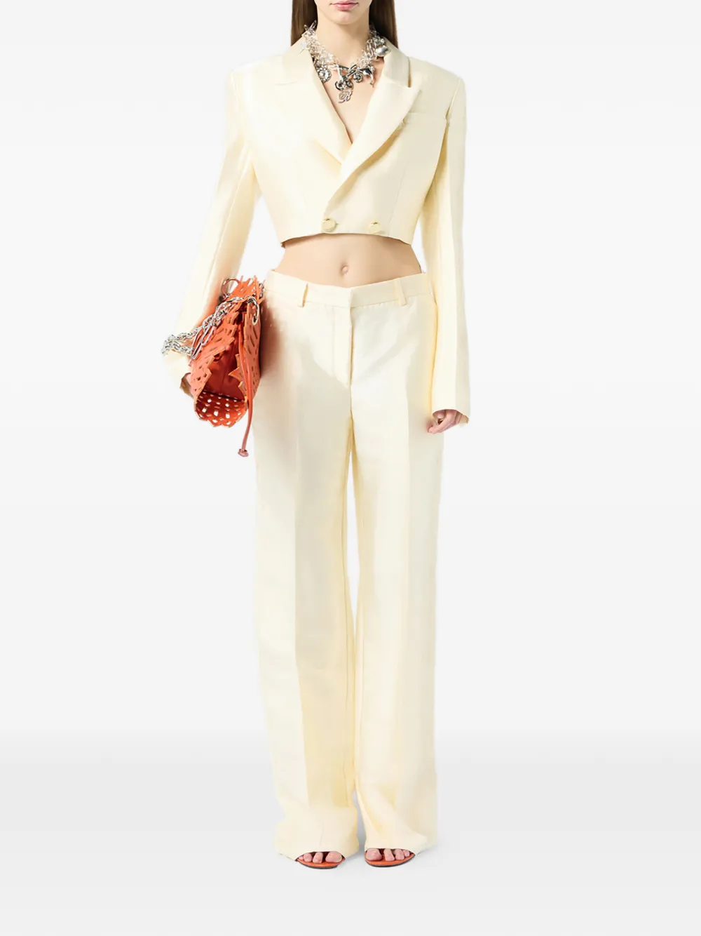 Blumarine wide-leg trousers | Wide-Leg Pants | Image 2