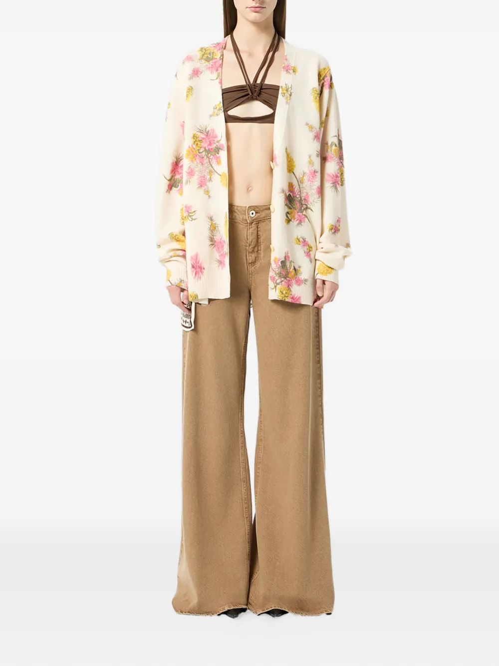 Blumarine floral-print cardigan | Cardigans | Image 2