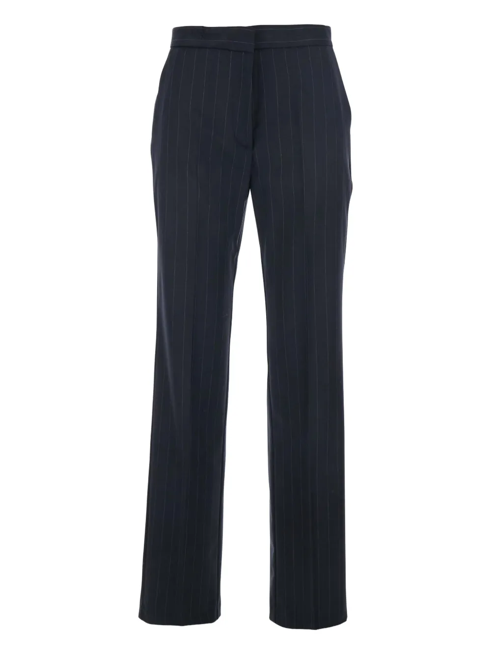 RAME pinstriped straight trousers | Blue | Image 1