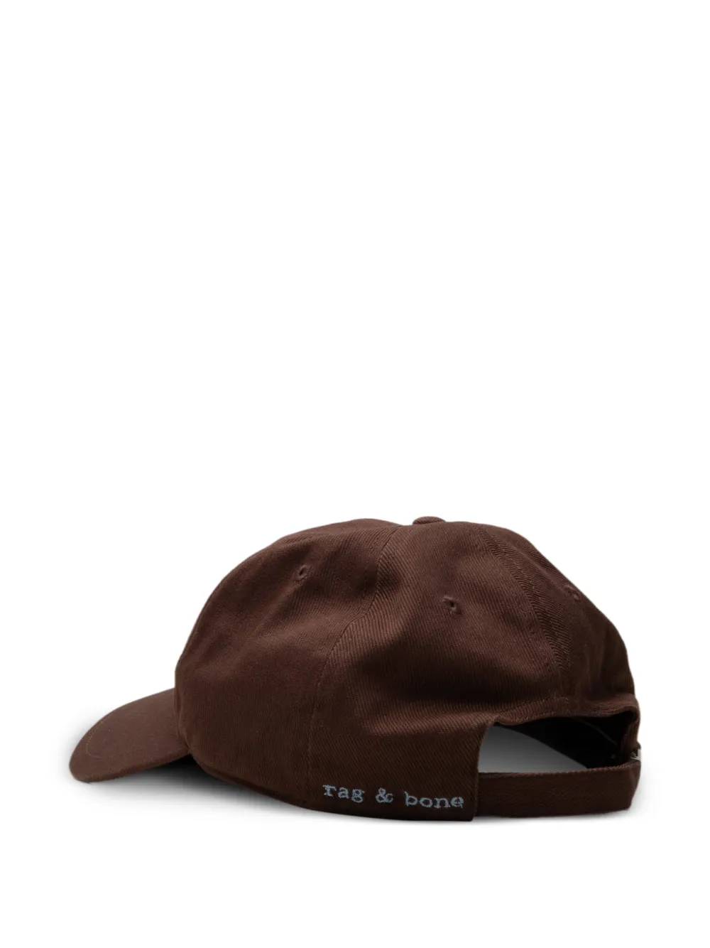  Rag & Bone New York-embroidery Baseball Cap - Brown 