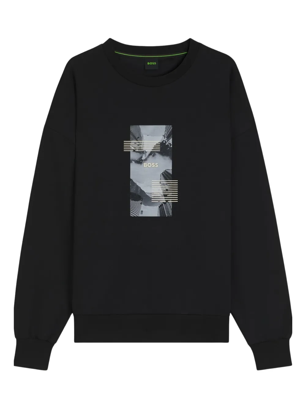 HUGO graphic-print sweatshirt | noir | Image 1
