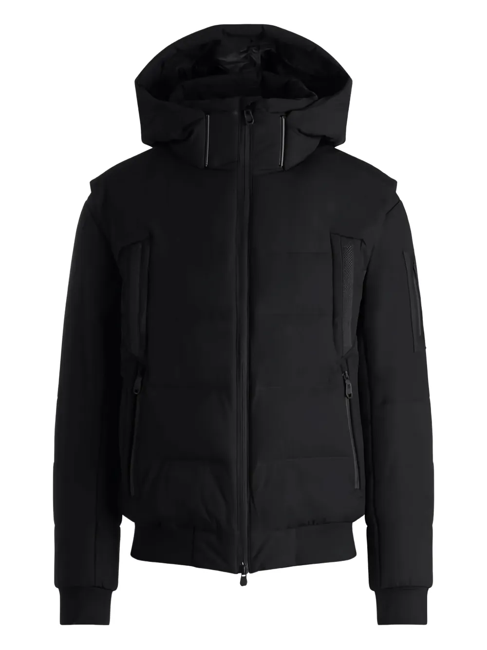 HUGO hooded padded jacket | Black | Image 1